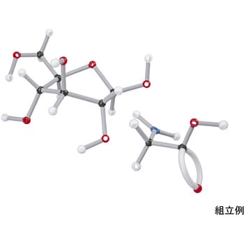 M60-1208 分子構造模型(生化学セット) 1セット ナリカ 【通販モノタロウ】