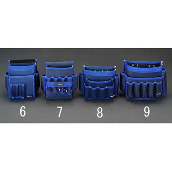 235x185x120mm 腰 袋(電工用) エスコ