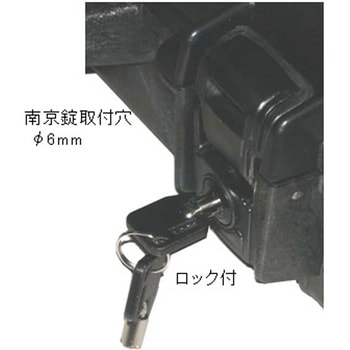 453×292×104mm/内寸 防水ケース(17"ノートパソコン) エスコ