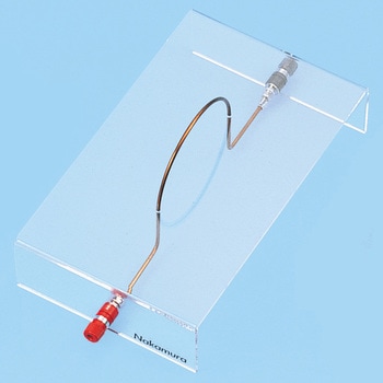単線をU状に貫通させたもの(電流による磁界実験器) ナリカ