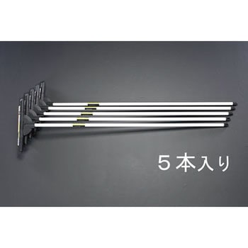 480mm 水かき(スチールハンドル/5本) エスコ