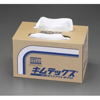 355x425mm 工業用ワイパー(白/4箱) エスコ