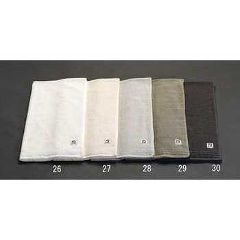 600x1200mm/約312.5g/枚(1000匁) バスタオル(泉州コダワリ・灰汁) エスコ