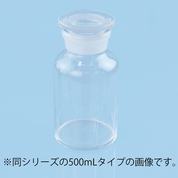 広口試薬びん (無色) ナリカ