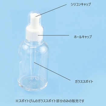 ガラススポイト(丸形用) ナリカ