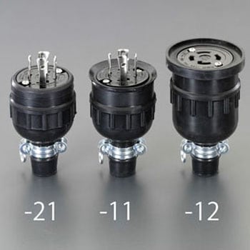 AC250V/30A 防水型引掛コネクター(接地3P) エスコ