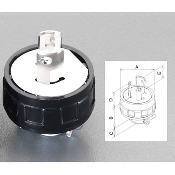 AC250V/20A プラグ(2P) エスコ