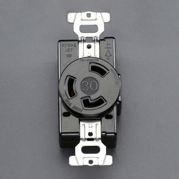 250V/30A 引掛け埋込コンセント(接地2P) エスコ