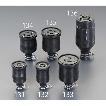 250V/20A 防水型引掛けコネクター(2P) エスコ