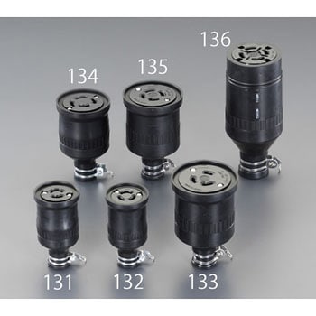 250V/30A 防水型引掛けコネクター(接地3P) エスコ
