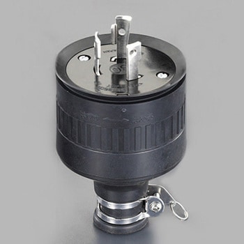 250V/30A 防水型引掛けプラグ(接地2P) エスコ