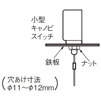 300V/ 3A キャノピスイッチ エスコ