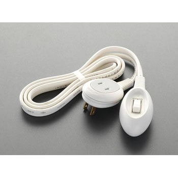 AC125V/15A 手元スイッチ(3mコード付) エスコ