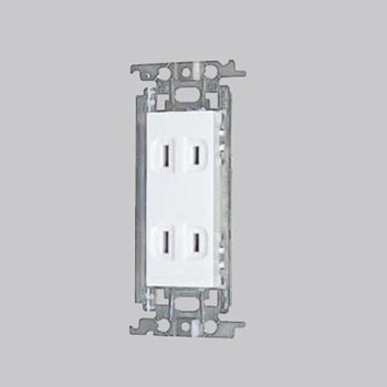 125V/15A 埋込コンセント (2口) エスコ