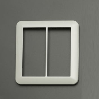 [2連用] スイッチプレート - エスコ