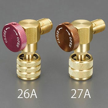 [R407C・R404A] 1/4" ミニコントロールバルブ エスコ