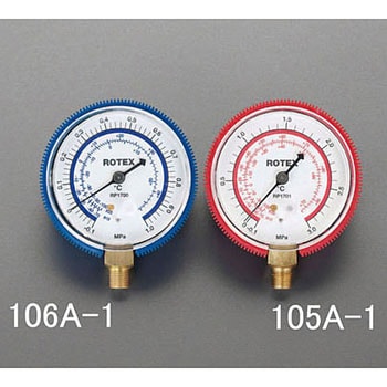 [R12・R22] Φ68mm 圧 力 計 エスコ