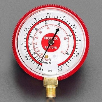 [R32・R410A] Φ68mm 圧 力 計 - エスコ