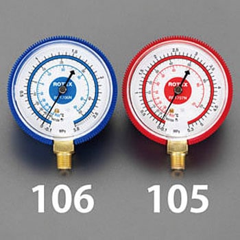 [R32・R410A] Φ68mm 連 成 計(ヒートポンプ用) エスコ