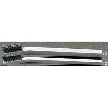 6.4x30mm/163mm 精密用導電ブラシ(ステンレス製) エスコ