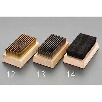 38x107mm 耐静電ブラシ(馬毛) エスコ