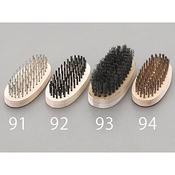 120mm 小判型ブラシ(白線・6列) - エスコ