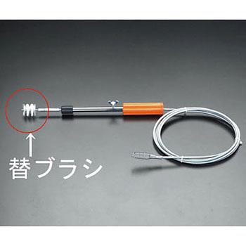 30mm ブラシヘッド(ナイロン製) エスコ