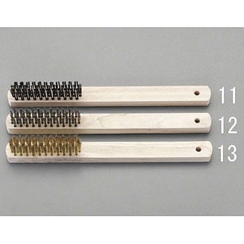 270mm 4行 ワイヤーブラシ(鋼線) エスコ