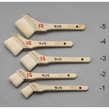 [5本組] 水性塗料用刷毛 エスコ