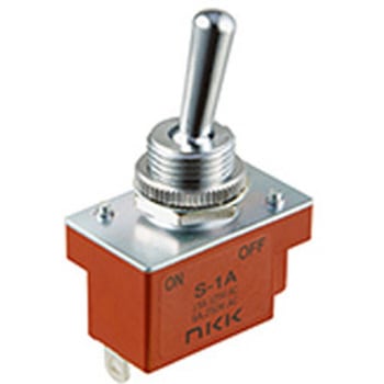 125V/15A(12mm) 単極単投/トグルスイッチ - エスコ