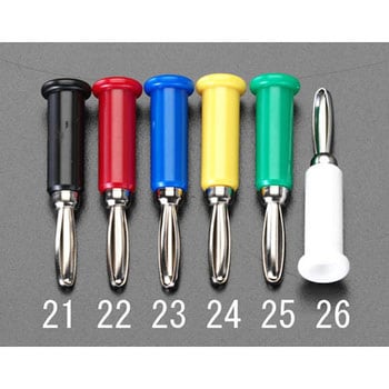 30V/3A バナナプラグ[黄] エスコ