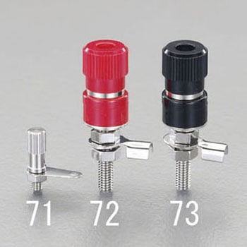 Φ8.7mm/125V-10A ターミナル[赤] エスコ
