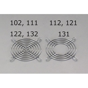 [ 92mmファン用] フィンガード(吐出側用) エスコ