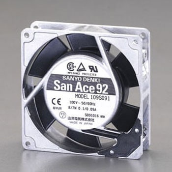 92x 92mm/25mm(AC100V) ファン エスコ