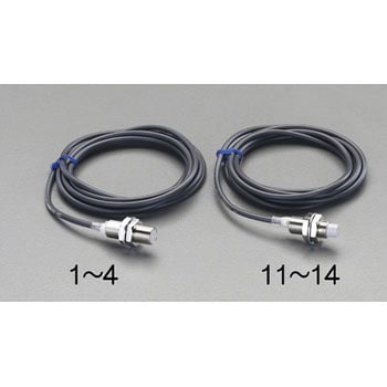 M12/直流2線 近接センサー( 3mm・ シールド) エスコ