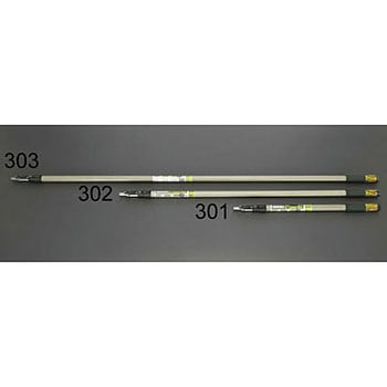 710-1190mm/ 3段 伸縮ハンドル(ワンタッチロック) エスコ