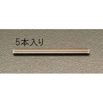 M8x100mm カットボルト(ステンレス製/5本) エスコ