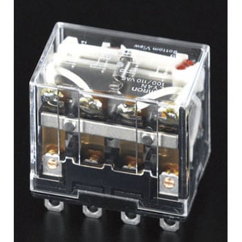 AC100V/4c/10A 汎用リレー エスコ