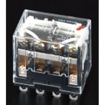DC24V/4c/10A [LED付]汎用リレー エスコ