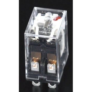 AC100V/2c/ 5A [LED付]汎用リレー(CR回路) エスコ