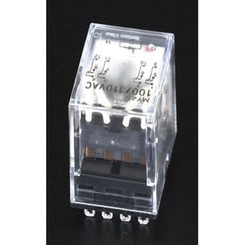 DC 24V/4c/ 3A 汎用リレー(ダイオード内蔵) エスコ