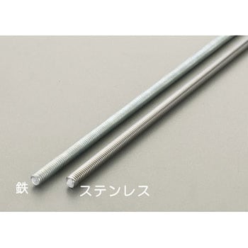 全ねじボルト(鉄ユニクロ製) - エスコ