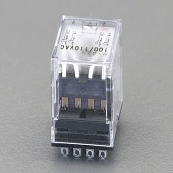 AC200V/4cツイン/ 3A[LED付]汎用リレー エスコ