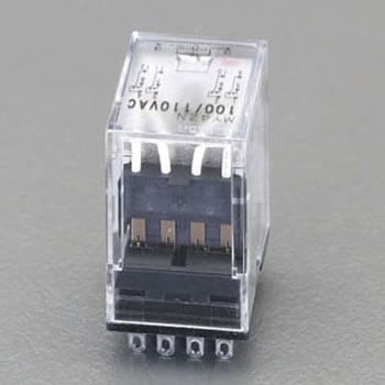 DC 24V/4cツイン/ 3A[LEDツキ]ハンヨウリレー エスコ