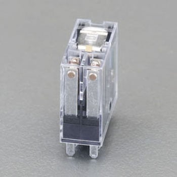 AC200V/2c/ 5A[LED付]リレー(スリムタイプ) エスコ