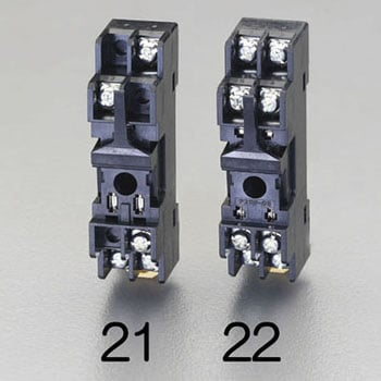 [1cスリムタイプ] リレー用ソケット(EA940MP-81～83H用) エスコ