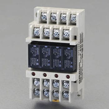 DC24V/1ax4 ターミナルリレー エスコ