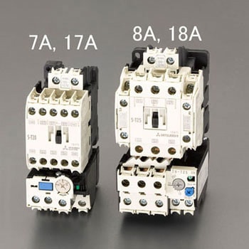 100V/200V・3.7kW 電磁開閉器(非可逆) エスコ