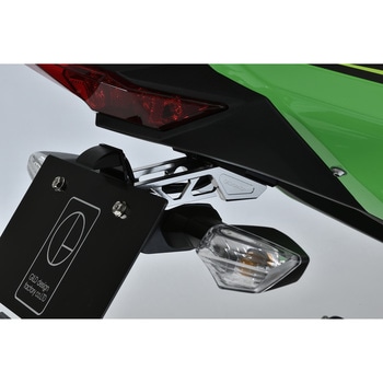 Ninja250/400用 ビレットライセンスホルダー ギルドデザイン
