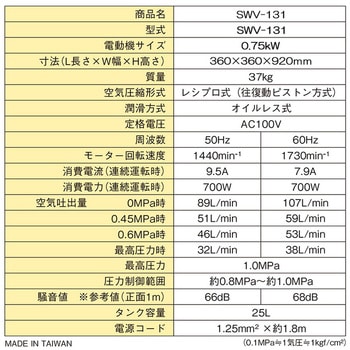 縦型エアコンプレッサ SK11